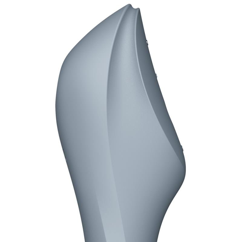 Curvy Trinity 3 Vibrador y Succionador Triple Estimulaci?n Bluegray - Imagen 2