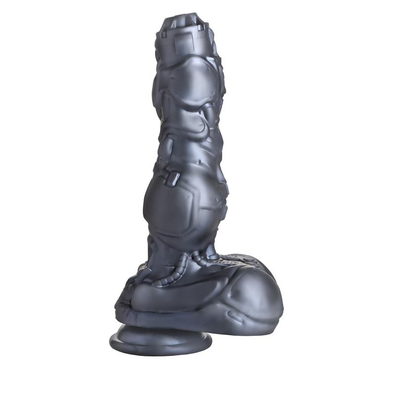 Cyborg Cock Dildo Metal con Thrusting y Vibraci?n - Imagen 4