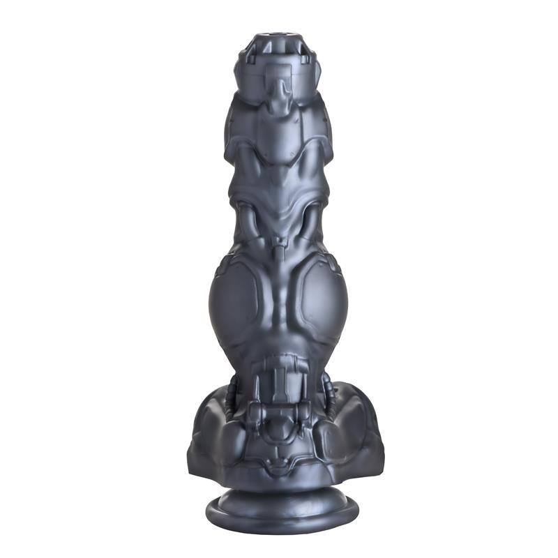 Cyborg Cock Dildo Metal con Thrusting y Vibraci?n - Imagen 5