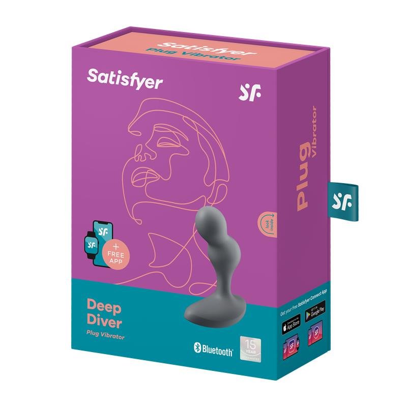 Deep Diver Plug Anal con Vibraci?n APP Satisfyer Connect - Imagen 7