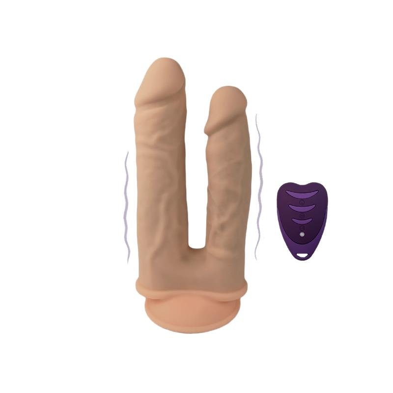 Dildo Doble Penetraci?n 2 Motores Control Remoto