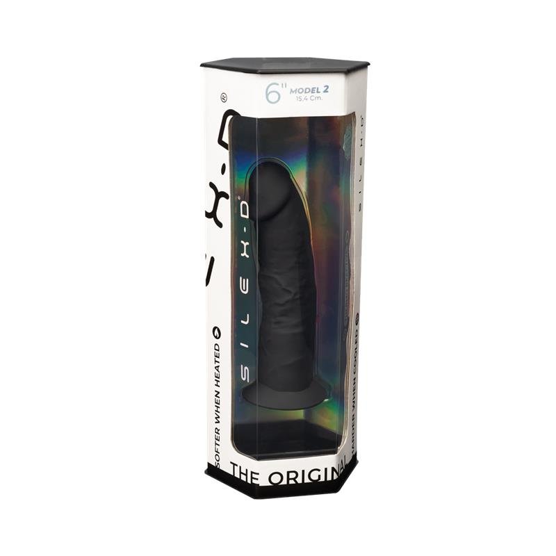 Dildo Dual Density Mod. 2 - 6 Negro - Imagen 6