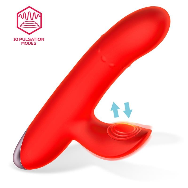 Divya Vibrador con Aro de Bolas Internas Up and Down y Pulsaci?n 3 Motores Independientes USB - Imagen 4