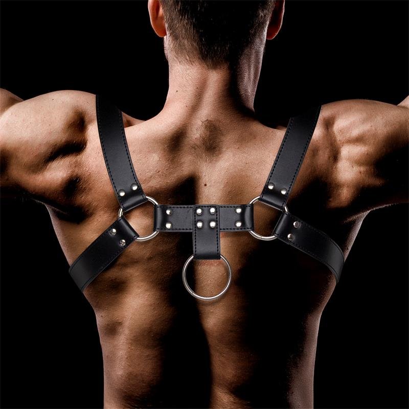 Domine Arn?s Masculino para Bondage Cuero Vegano - Imagen 3