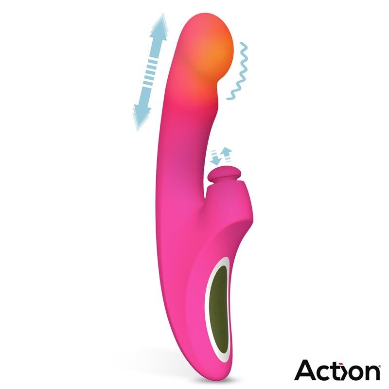 Enles Vibrador con Beating Ball, Thrusting y Funci?n de Calor - Imagen 2