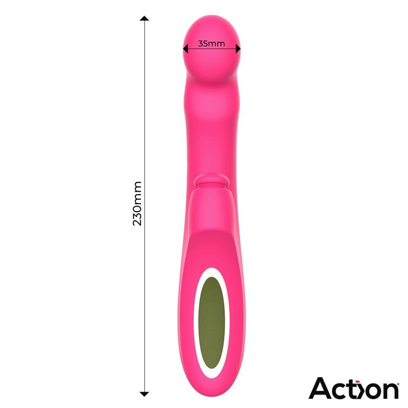 Enles Vibrador con Beating Ball, Thrusting y Funci?n de Calor - Imagen 6