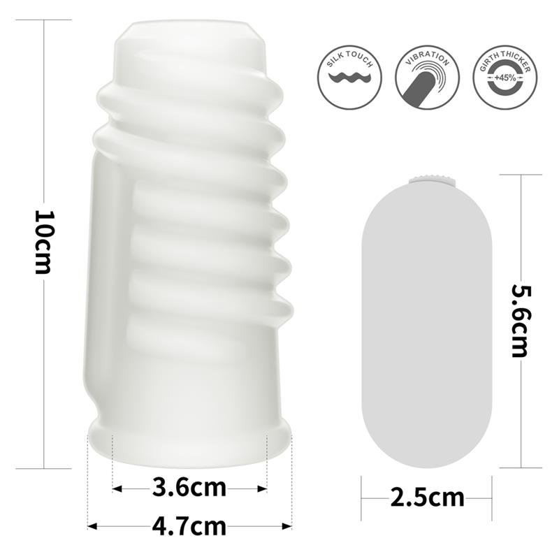 Funda para el Pene con Vibraci?n Spiral Knights - Imagen 9