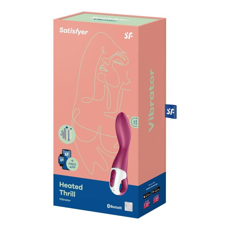 Heated Thrill Vibrador Efecto Calor APP Satisfyer Connect - Imagen 8