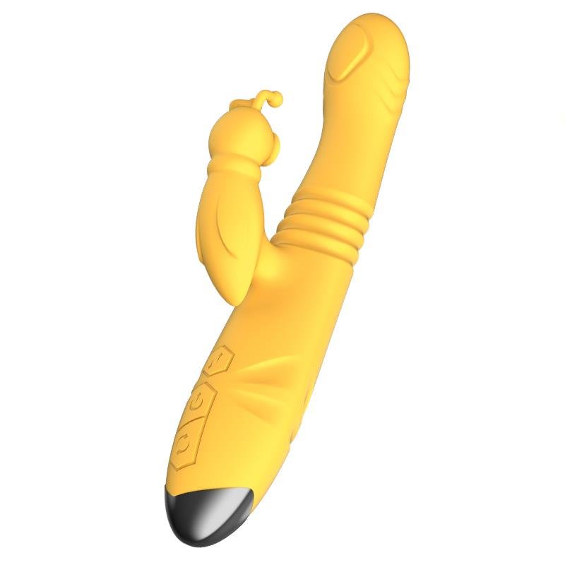 Honeybee Vibrador con Thrusting y Pulsaci?n - Imagen 2