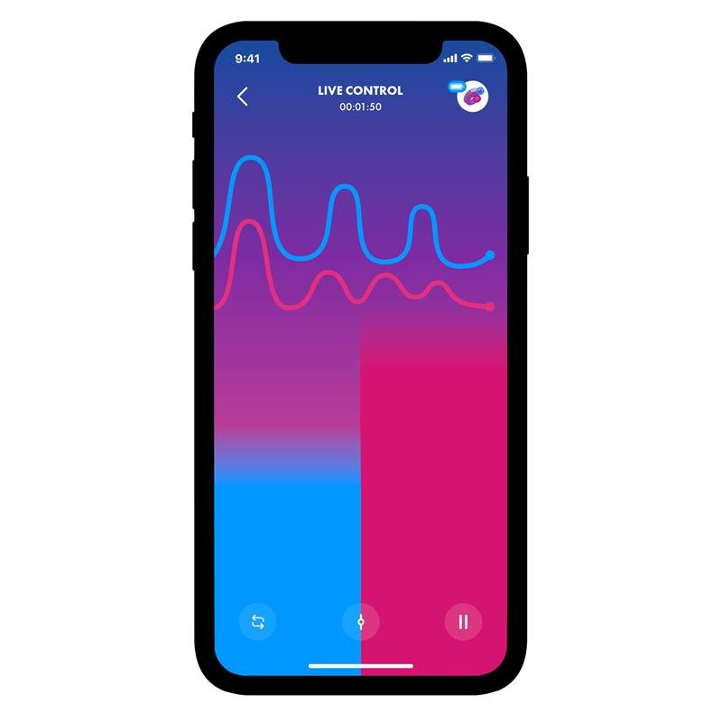 Mono Flex Vibrador con APP Rojo - Imagen 7