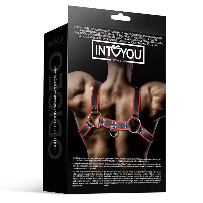 Odiseo Arn?s Masculino para el Pecho Cuero Vegano - Imagen 5