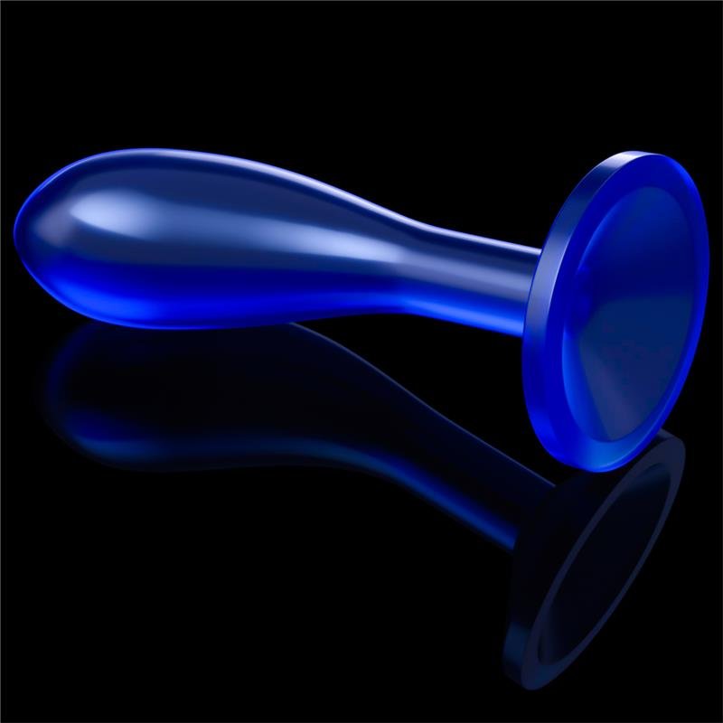 Plug Anal Flawless Azul Transparente 6 - Imagen 2