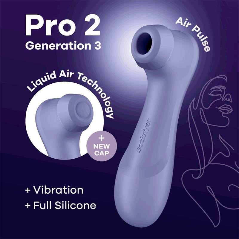 Pro 2 Gen 3 Liquid Air Technology Succi?n y Vibraci?n Lilac