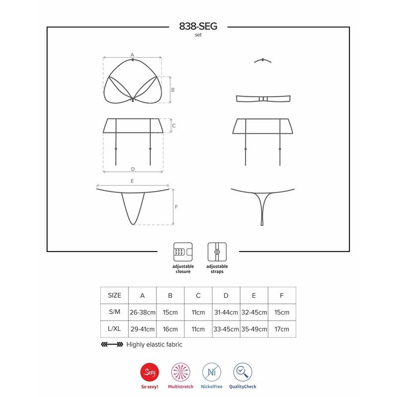 Set de 3 Piezas 838-SEG-3 - Imagen 3
