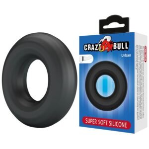 Urban anillo para el pene de silicona flexible impermeable para erección firme y placer prolongado